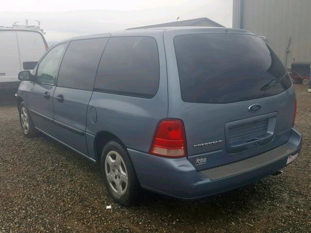 2FMZA50694BA38591 - 2004 FORD FREESTAR S BLUE photo 3