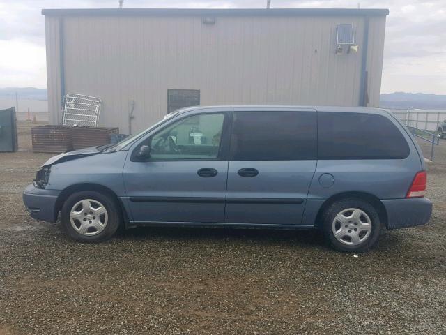 2FMZA50694BA38591 - 2004 FORD FREESTAR S BLUE photo 9