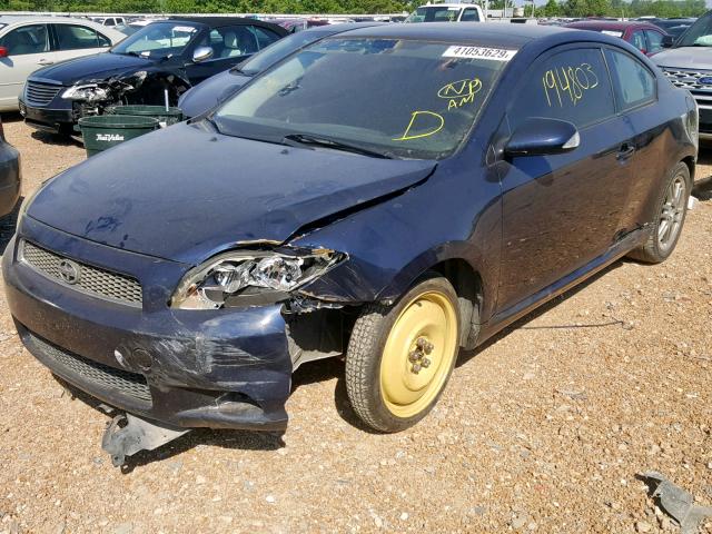 JTKDE177470184311 - 2007 TOYOTA SCION TC ლურჯი ფოტო 2