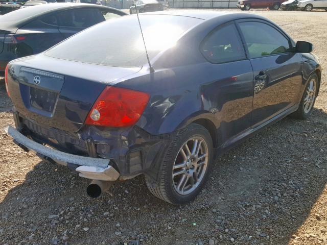 JTKDE177470184311 - 2007 TOYOTA SCION TC ლურჯი ფოტო 4