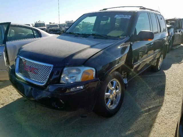 1GKDT13S932234954 - 2003 GMC ENVOY BLACK photo 2