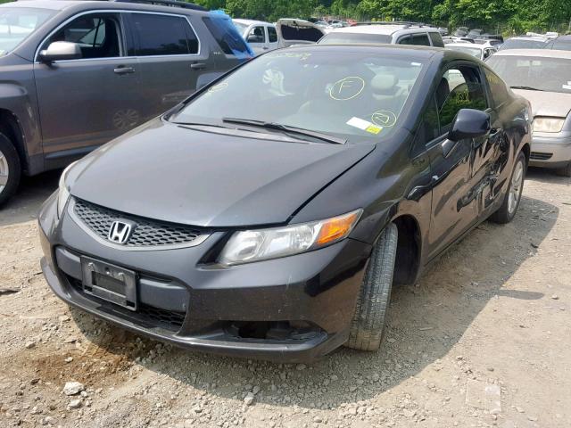 2HGFG3B12CH535667 - 2012 HONDA CIVIC EXL 黑色 照片 2
