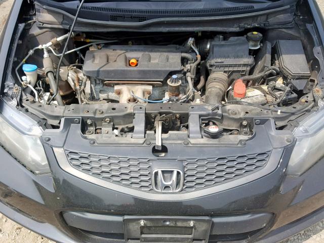 2HGFG3B12CH535667 - 2012 HONDA CIVIC EXL 黑色 照片 7