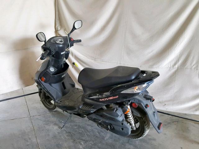 RFBV1J136DB140309 - 2013 KYMCO USA INC MOVIE 150 BLACK photo 3