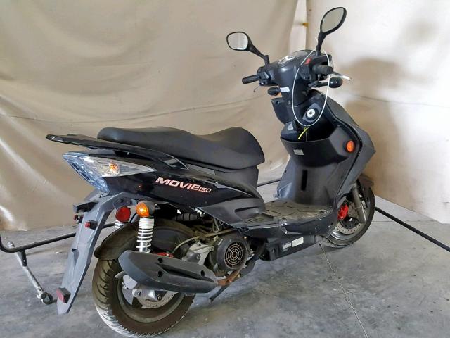 RFBV1J136DB140309 - 2013 KYMCO USA INC MOVIE 150 BLACK photo 4