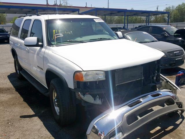 3GKGK26G81G249785 - 2001 GMC YUKON XL K WHITE photo 1