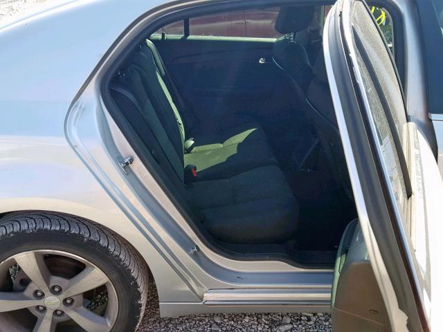 1G1ZC5EU7BF146914 - 2011 CHEVROLET MALIBU 1LT 银色 照片 6