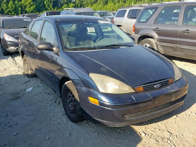 1FAFP33P64W127263 - 2004 FORD FOCUS LX BLUE photo 1