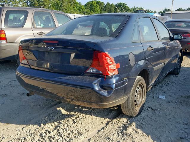 1FAFP33P64W127263 - 2004 FORD FOCUS LX BLUE photo 4