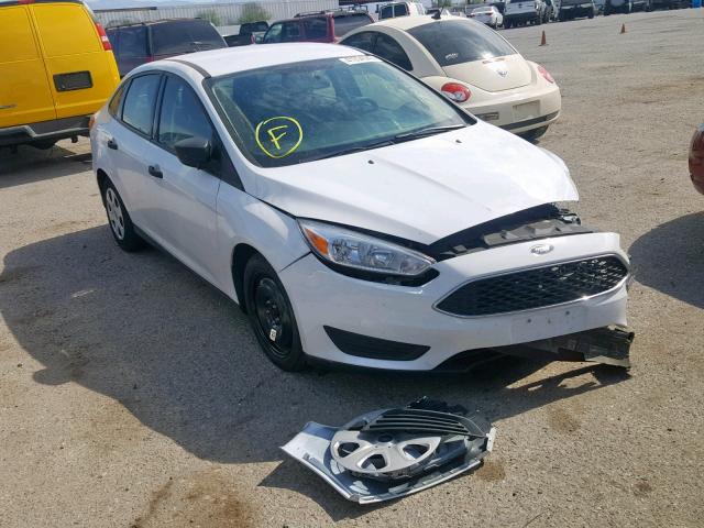 1FADP3E28HL329165 - 2017 FORD FOCUS S WHITE photo 1