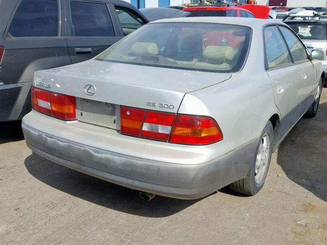 JT8BF28G3W5021648 - 1998 LEXUS ES 300 GOLD photo 4