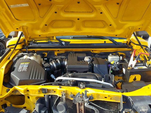 5GTDN136168109420 - 2006 HUMMER H3 YELLOW photo 7