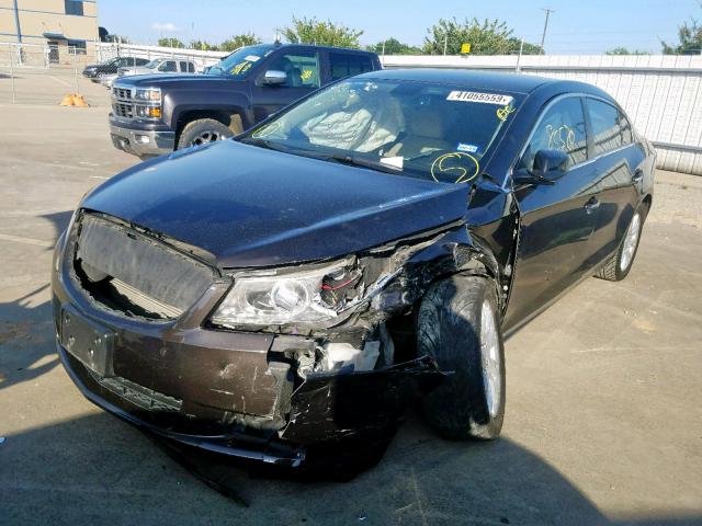 1G4GA5ER0DF184127 - 2013 BUICK LACROSSE BLACK photo 2