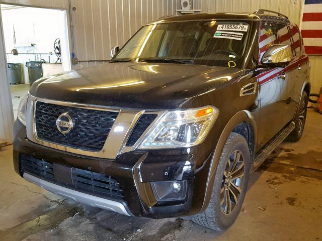 JN8AY2NC3J9557885 - 2018 NISSAN ARMADA SV CHARCOAL photo 2