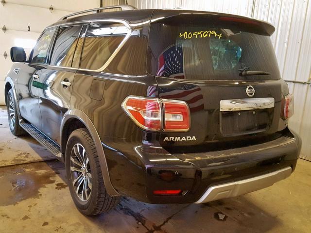 JN8AY2NC3J9557885 - 2018 NISSAN ARMADA SV CHARCOAL photo 3