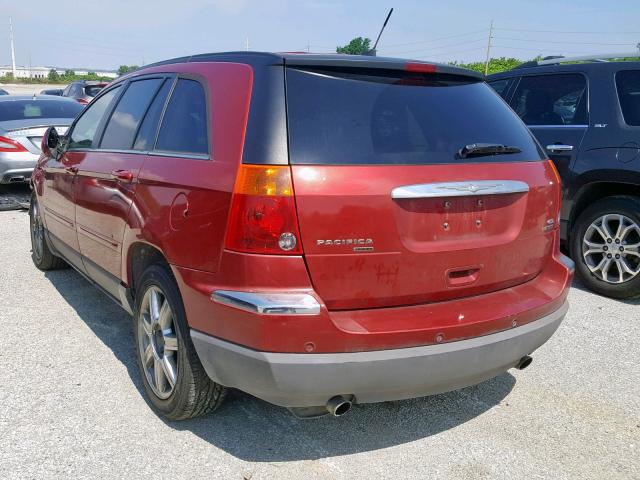 2A8GF68XX7R103842 - 2007 CHRYSLER PACIFICA T RED photo 3
