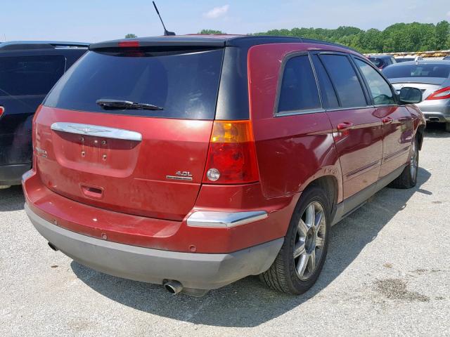 2A8GF68XX7R103842 - 2007 CHRYSLER PACIFICA T RED photo 4