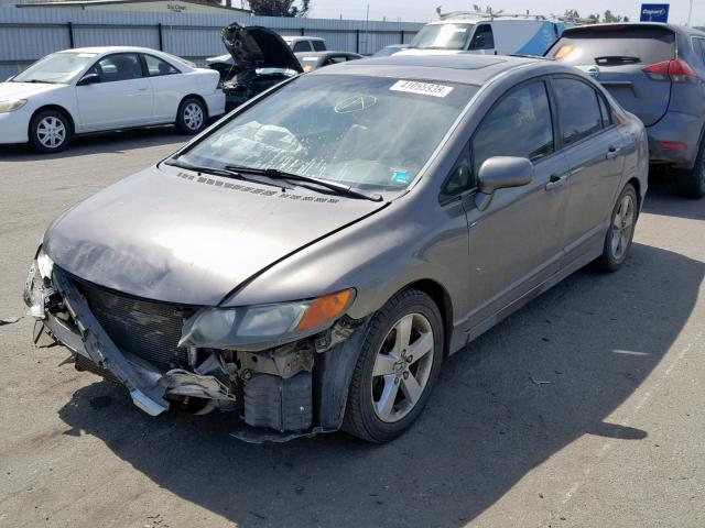 2HGFA16918H506903 - 2008 HONDA CIVIC EXL CHARCOAL photo 2