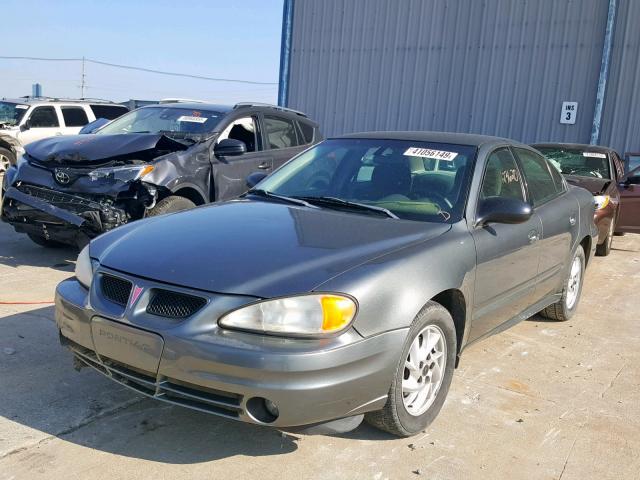 1G2NF52F13C227160 - 2003 PONTIAC GRAND AM S GRAY photo 2