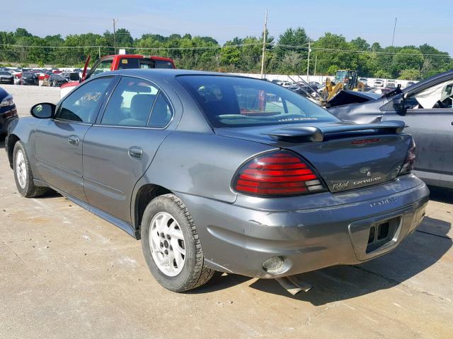 1G2NF52F13C227160 - 2003 PONTIAC GRAND AM S GRAY photo 3