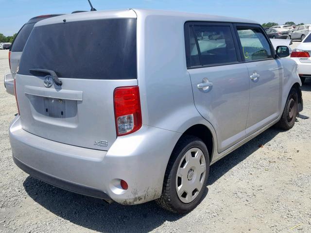 JTLZE4FE1DJ037842 - 2013 TOYOTA SCION XB 银色 照片 4