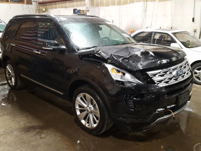 1FM5K8F81KGB11545 - 2019 FORD EXPLORER L BLACK photo 1