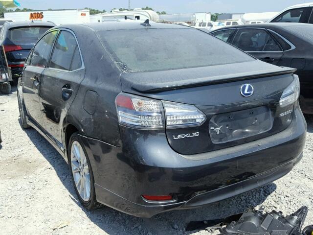 JTHBB1BA7A2001634 - 2010 LEXUS HS 250H BLUE photo 3