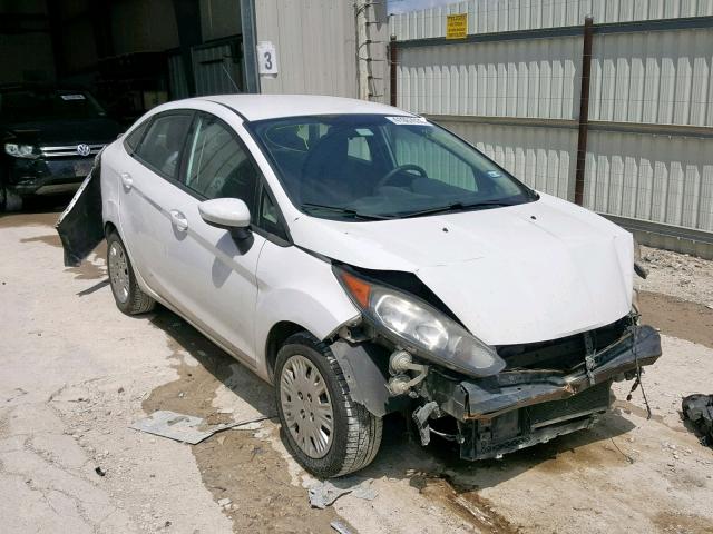 3FADP4AJXEM203029 - 2014 FORD FIESTA S WHITE photo 1