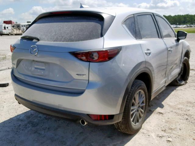 JM3KFABM1J0317503 - 2018 MAZDA CX-5 SPORT SILVER photo 4