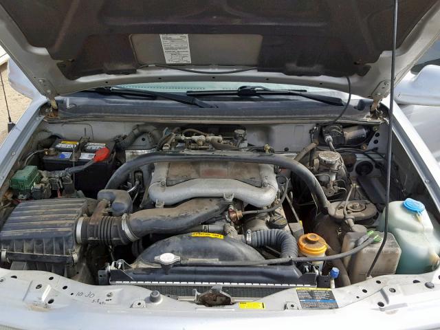 2CNBE634846905087 - 2004 CHEVROLET TRACKER LT SILVER photo 7