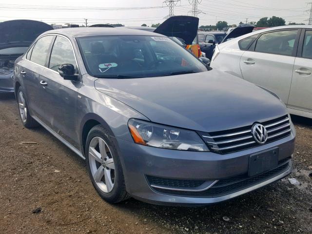 1VWAT7A36EC028935 - 2014 VOLKSWAGEN PASSAT S GRAY photo 1