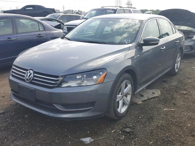 1VWAT7A36EC028935 - 2014 VOLKSWAGEN PASSAT S GRAY photo 2