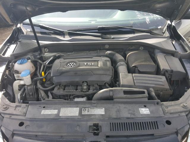 1VWAT7A36EC028935 - 2014 VOLKSWAGEN PASSAT S GRAY photo 7