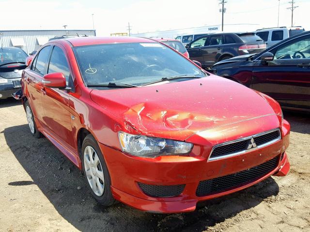 JA32U2FUXFU008657 - 2015 MITSUBISHI LANCER ES RED photo 1