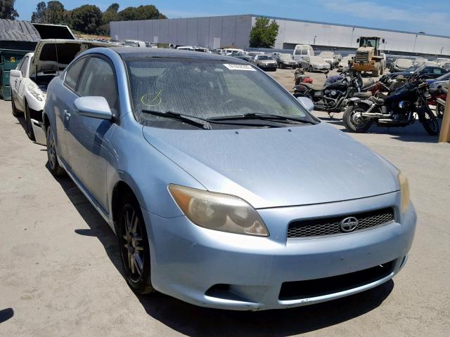 JTKDE167870213648 - 2007 TOYOTA SCION TC ლურჯი ფოტო 1