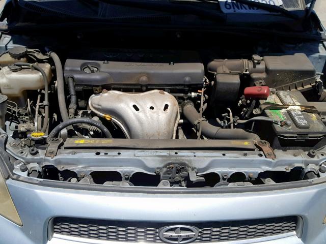 JTKDE167870213648 - 2007 TOYOTA SCION TC ლურჯი ფოტო 7