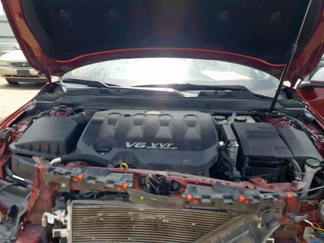 2G1145S32G9173749 - 2016 CHEVROLET IMPALA LTZ RED photo 7