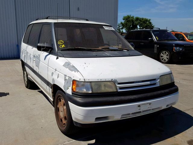 JM3LV5223M0350701 - 1991 MAZDA MPV WAGON WHITE photo 1