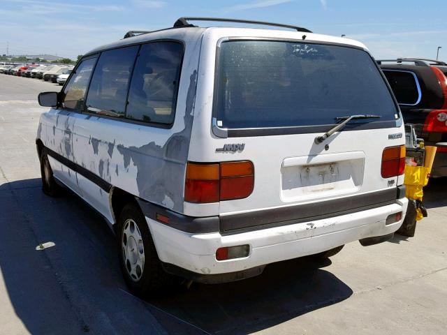 JM3LV5223M0350701 - 1991 MAZDA MPV WAGON WHITE photo 3