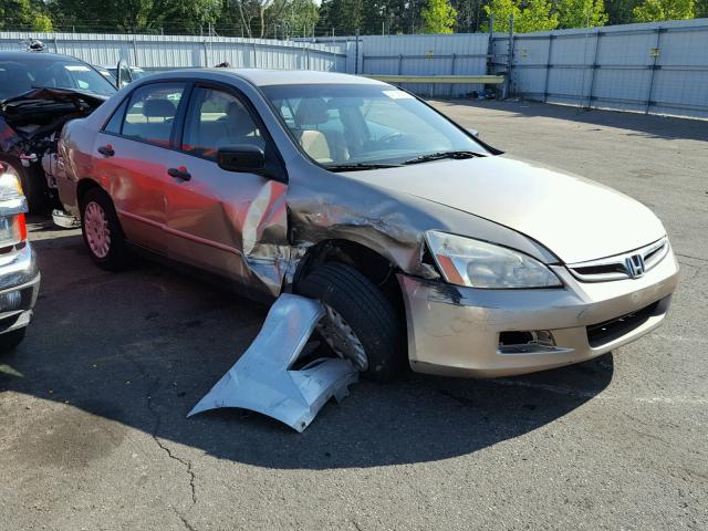 JHMCM56137C012200 - 2007 HONDA ACCORD VAL TAN photo 1