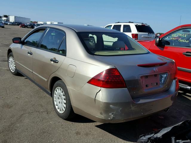 JHMCM56137C012200 - 2007 HONDA ACCORD VAL TAN photo 3