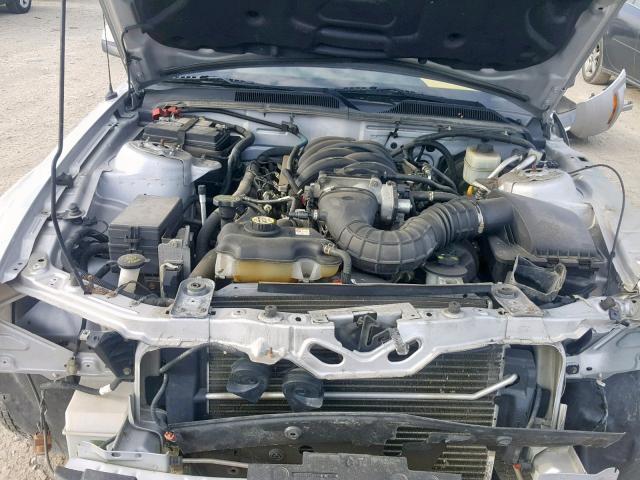 1ZVHT82H265214430 - 2006 FORD MUSTANG GT SILVER photo 7