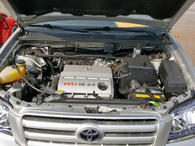 JTEDP21A060114827 - 2006 TOYOTA HIGHLANDER SILVER photo 7