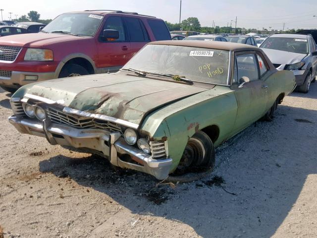 153117F106005 - 1967 CHEVROLET BISCANE TAN photo 2