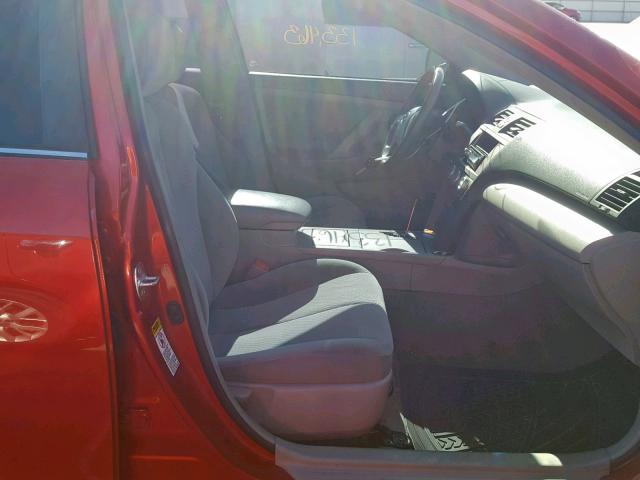 4T1BF3EK3BU659345 - 2011 TOYOTA CAMRY BASE 红色 照片 5