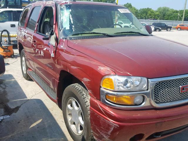 1GKEK63U33J200763 - 2003 GMC YUKON DENA BURGUNDY photo 9