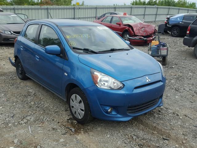 ML32A3HJ8FH035273 - 2015 MITSUBISHI MIRAGE DE BLUE photo 1