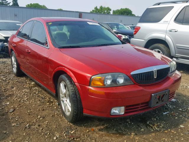 1LNHM87A52Y673029 - 2002 LINCOLN LS RED photo 1