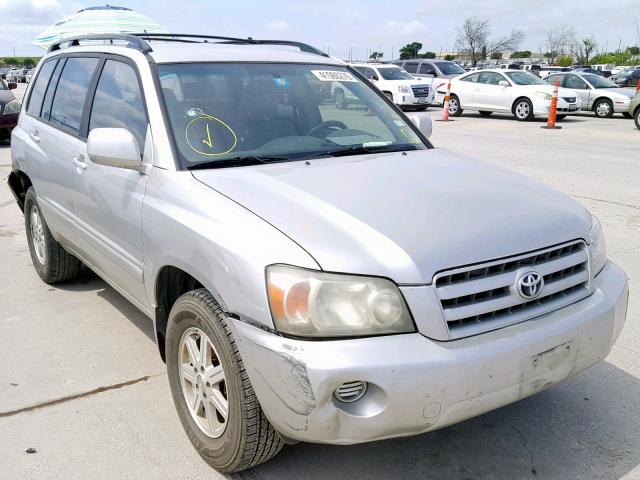 JTEGP21A560117252 - 2006 TOYOTA HIGHLANDER SILVER photo 1