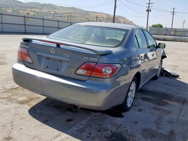 JTHBF30G320086623 - 2002 LEXUS ES 300 GREEN photo 4